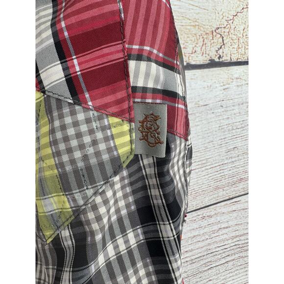 CAPP3L 15Kmm Plaid Multi Print Cargo Snow Pants Mens Medium Multicolor - Picture 13 of 15